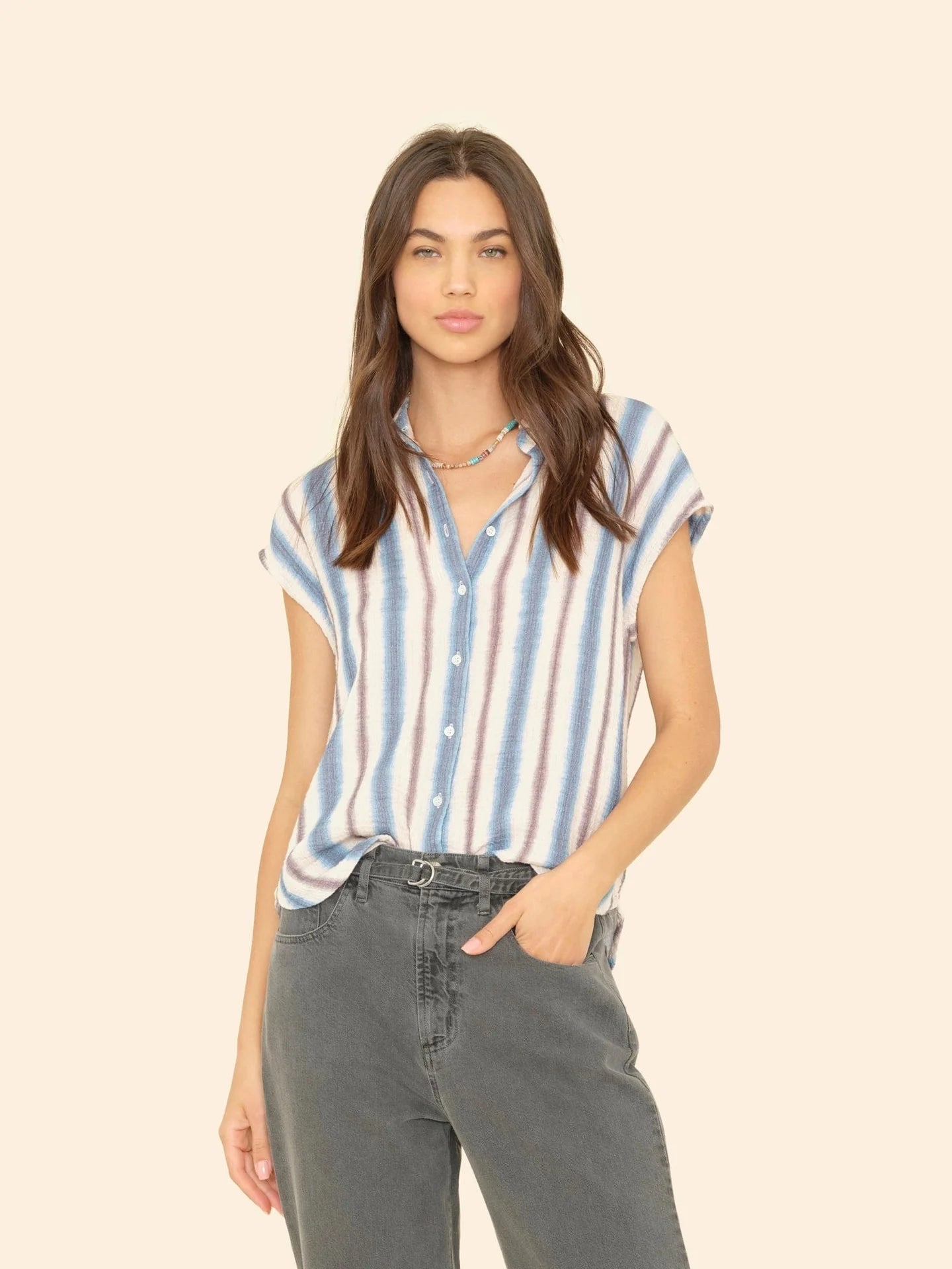 Tillie Gauze SL Shirt