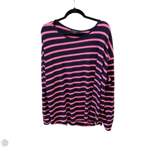 Top Long Sleeve By Lane Bryant In Striped Pattern, Size: 3x