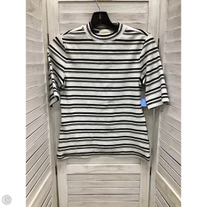 Top Short Sleeve By Maeve In Striped Pattern, Size: S