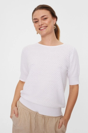 Trui Fqdodo SS Brilliant White