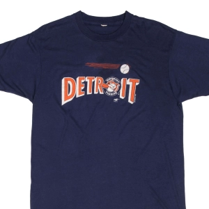 VINTAGE MLB DETROIT TIGERS TEE SHIRT 1980S SIZE MEDIUM