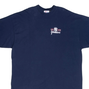 VINTAGE MLB NEW YORK YANKEES 1990S TEE SHIRT 2XL MADE IN USA