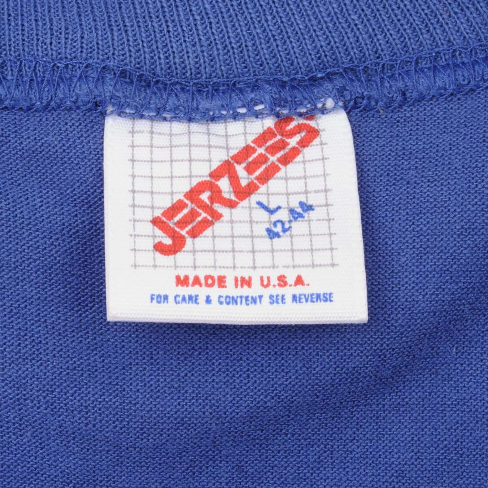 VINTAGE NFL BUFFALO BILLS SUPER BOWL XXV 1990 TEE SHIRT SIZE MEDIUM MADE IN USA