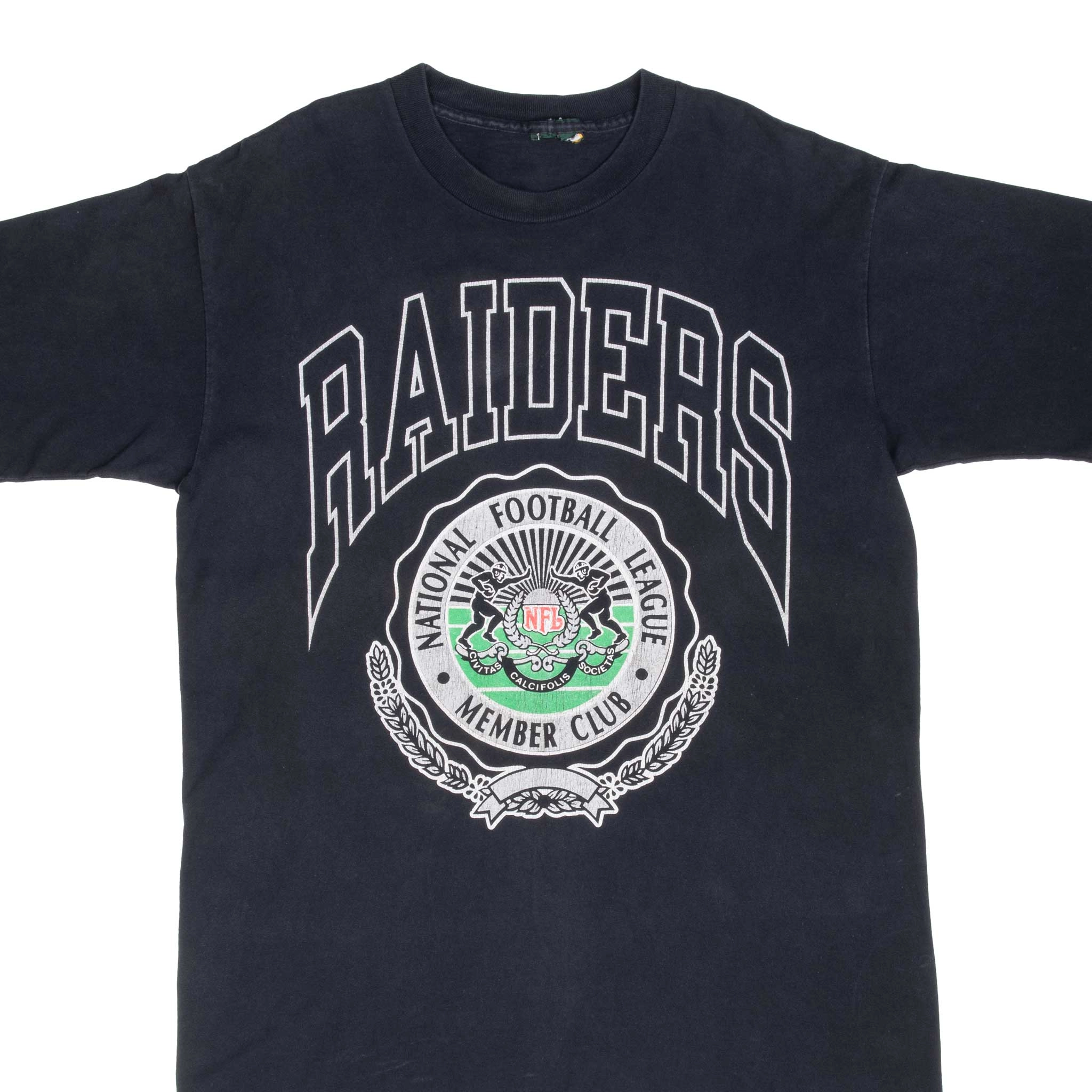 VINTAGE NFL LOS ANGELES RAIDERS TEE SHIRT 1990S XL MADE IN USA