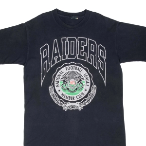 VINTAGE NFL LOS ANGELES RAIDERS TEE SHIRT 1990S XL MADE IN USA