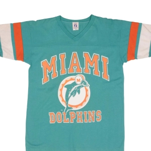 VINTAGE NFL MIAMI DOLPHINS 1990S TEE SHIRT SIZE MEDIUM MADE IN USA