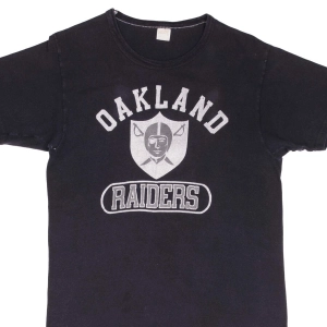 VINTAGE NFL OAKLAND RAIDERS TEE SHIRT 1980S SIZE MEDIUM MADE IN USA