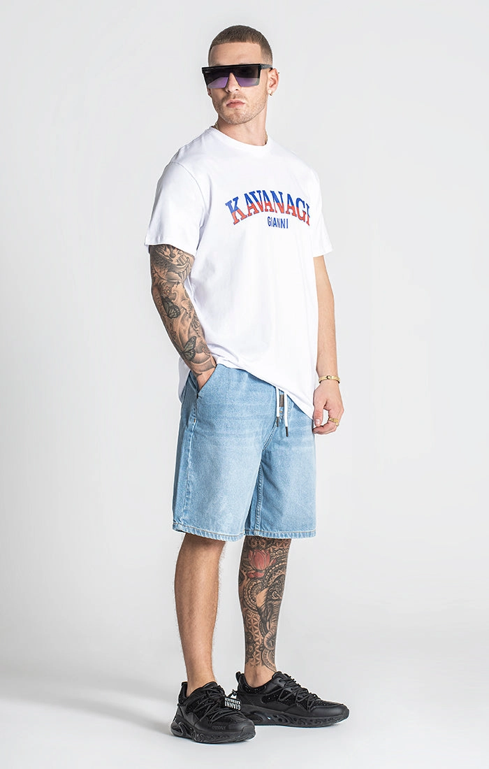 White Goal Tee