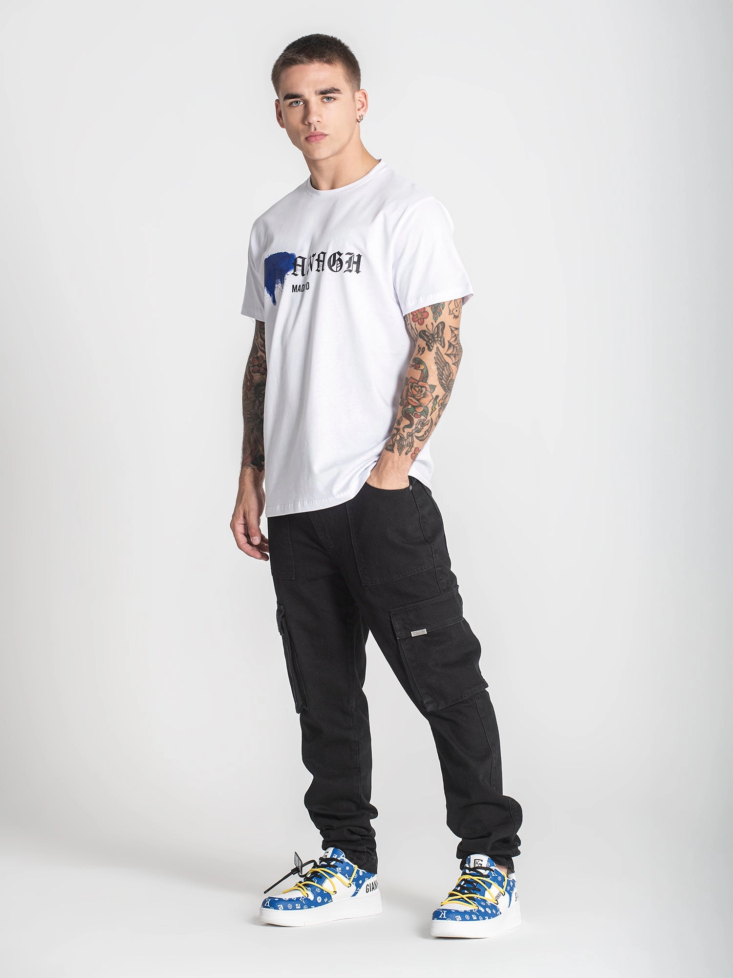 White Guerrilla Night Tee