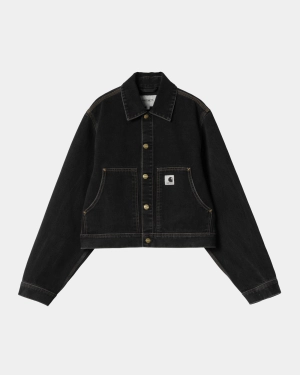 Women’s Arca Jacket | Black (stone washed)