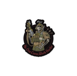 Work Harder Sticker